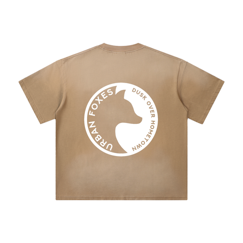 DUSK OVER HOMETOWN - Sunfade T-Shirt