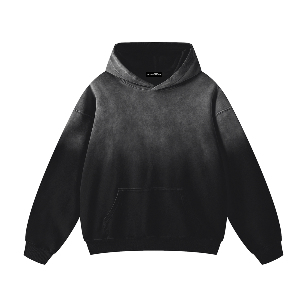 DUSK OVER HOMETOWN - Heavyweight Sunfade Hoodie
